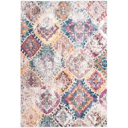 Safavieh 7 x 7 ft. Bristol Power Loomed Square Area Rug, Blue and Light Grey BTL351D-7SQ